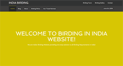 Desktop Screenshot of indibirding.com