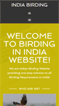 Mobile Screenshot of indibirding.com